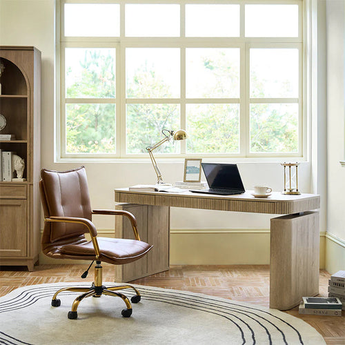 Scrivania Elettrica Regolabile in Altezza Baggio Moderna con Gestione Cavi