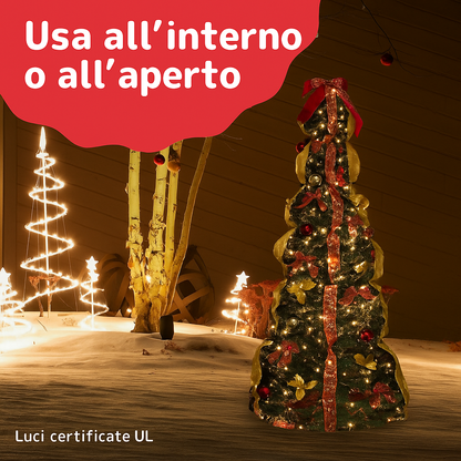 Albero di Natale pre-decorato – Montalo in 60 secondi 🎅🎄
